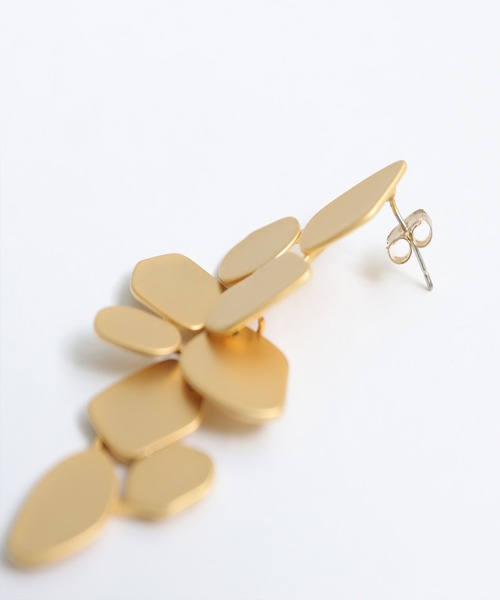 antiqua（アンティカ）の「マットデザインピアス（ピアス（両耳用）・レディース・ゴールド系その他/シルバー系その他・FREE）」の13枚目の写真