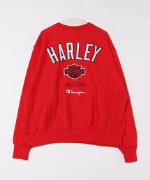 【新品、未使用】チャンピオンx ハーレーダビッドソン　スウェット　XL Champion(R) x HarleyーDavidson ファナティック・クルーネック