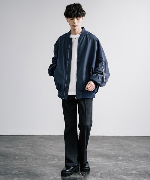 UNIF ロングMA-1 Mサイズ　AK-69 Amazon | [ロッキーモンロー] ポリDEWSPO オーバーサイズMA-1