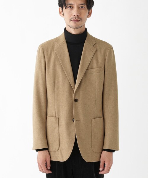 ウールジャケット セール】【THE FLAGSHIP】ウール混 フラノジャケット