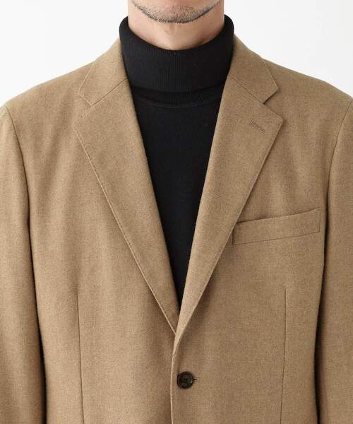 ウールジャケット セール】【THE FLAGSHIP】ウール混 フラノジャケット