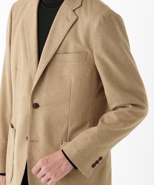 セール】【THE FLAGSHIP】ウール混 フラノジャケット