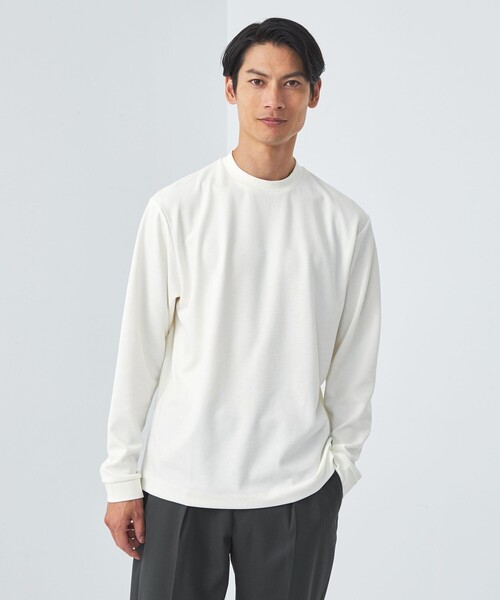 pheeny ハニカム クルーネック カットソー クリア ハニカム クルーネック カットソー