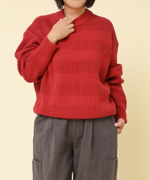 セール】K2693 アゼボーダープルオーバー（ニット/セーター）｜RNA-N