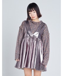 B.I.D.（ビーアイディー）の「『Little sunny bite』shining mini dress（ドレス）」