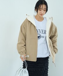 coen | 【そうコレ! 井桁弘恵さん着用】＜PARKNIK＞リバーシブルフーディブルゾン(ブルゾン)