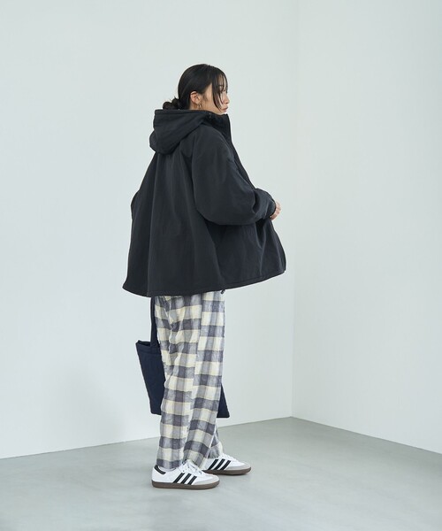 セール】【そうコレ! 】＜PARKNIK＞リバーシブルフーディブルゾン