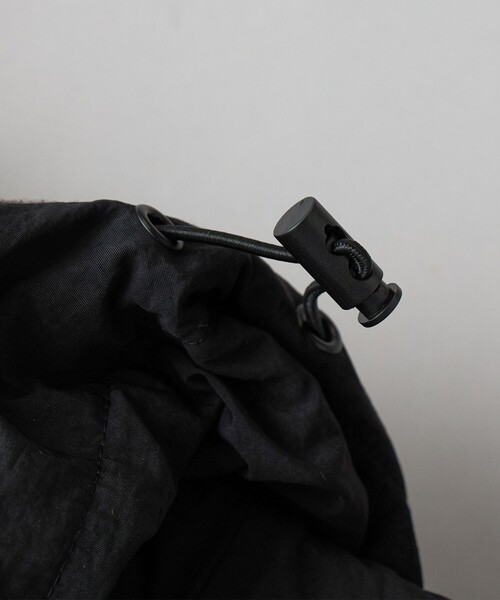 coen（コーエン）の「【そうコレ! 】＜PARKNIK＞リバーシブルフーディブルゾン（ブルゾン・レディース・ブラック/ナチュラル/ターコイズブルー/ベージュ・FREE）」の14枚目の写真