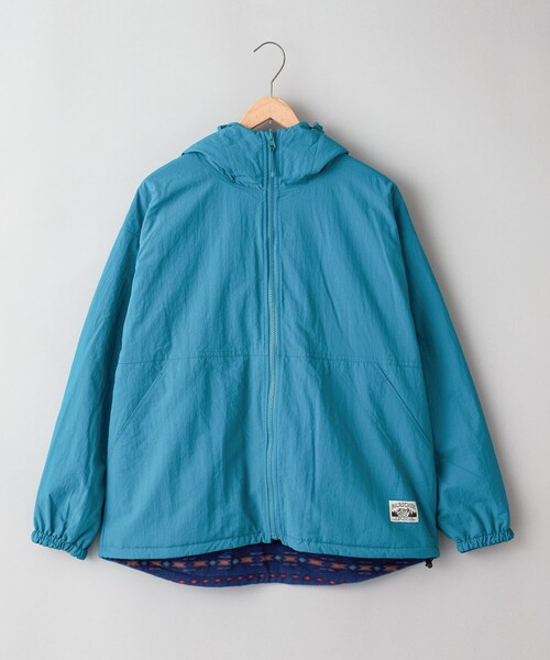 coen（コーエン）の「【そうコレ! 】＜PARKNIK＞リバーシブルフーディブルゾン（ブルゾン・レディース・ブラック/ナチュラル/ターコイズブルー/ベージュ・FREE）」の6枚目の写真