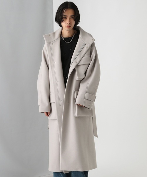HARE ウーリーテックポケットデザインコート 楽天市場】【SALE／33%OFF】ウーリーテックポケットデザイン
