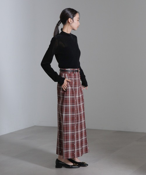 NANO universe(ナノユニバース)の「ベロアチュールタートルプルオーバー(Tシャツ/カットソー・レディース・オフホワイト/ブルー/ブラック・M/S)」の22枚目の写真