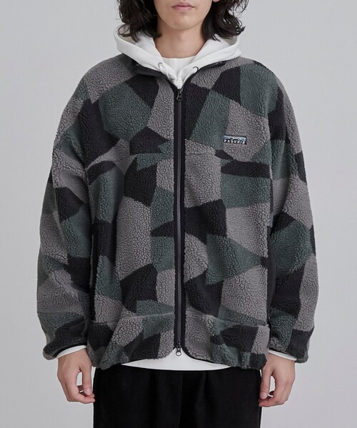 coen(コーエン)の「<Parknik>スタンドカラージャガードボアブルゾン(ブルゾン・メンズ・その他1・XL/L/M/S)」の9枚目の写真