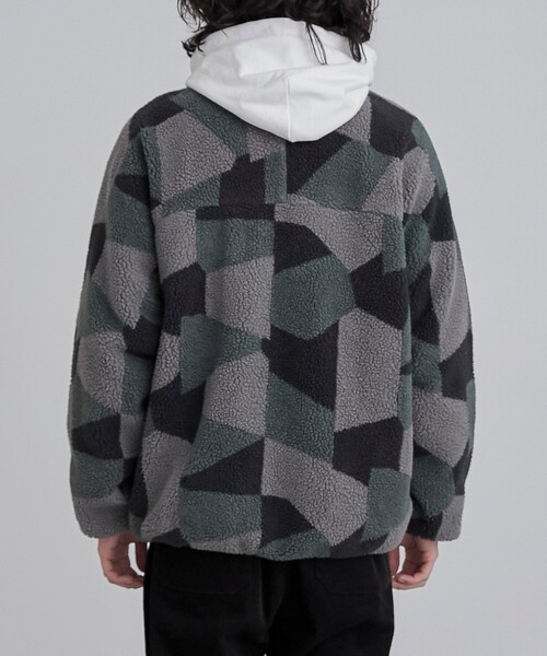 coen(コーエン)の「<Parknik>スタンドカラージャガードボアブルゾン(ブルゾン・メンズ・その他1・XL/L/M/S)」の11枚目の写真