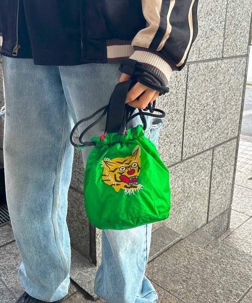 【セール】HOUSTON / REVERSIBLE EFFECT BAG（TIGER） / 6002W / 6003W（ショルダーバッグ）｜HOUSTON（ヒューストン）