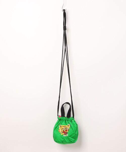 HOUSTON（ヒューストン）の「HOUSTON / REVERSIBLE EFFECT BAG（TIGER） / 6002W / 6003W（ショルダーバッグ・レディース・オレンジ/ブルー/グリーン/イエロー・ONESIZE）」の21枚目の写真