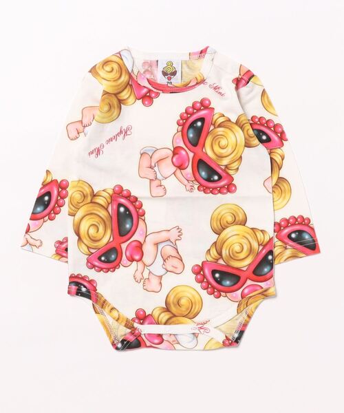 MY FIRST HYSTERIC Sweet memories総柄 長袖ロンパース（ロンパース）｜HYSTERIC MINI（ヒステリックミニ）