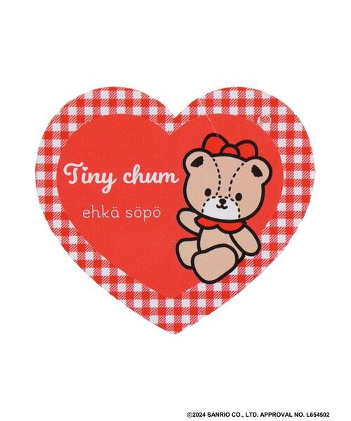 ehka sopo（エヘカソポ）の「【サンリオキャラクターズ】タイニーチャム/ジャカードプルオーバー（ニット/セーター・レディース・チャコールグレー/ベージュ/レッド/サックスブルー・F）」の6枚目の写真