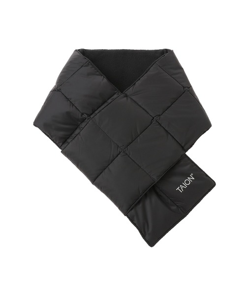 TAION(タイオン)の「TAION BASIC DOWN SCARF TAION-201A(マフラー・メンズ・ネイビー/ブラック/チャコールグレー・ONE SIZE)」の2枚目の写真