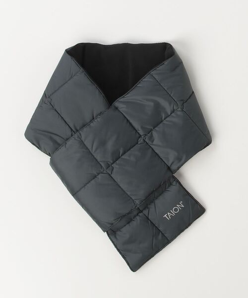 TAION(タイオン)の「TAION BASIC DOWN SCARF TAION-201A(マフラー・メンズ・ネイビー/ブラック/チャコールグレー・ONE SIZE)」の4枚目の写真
