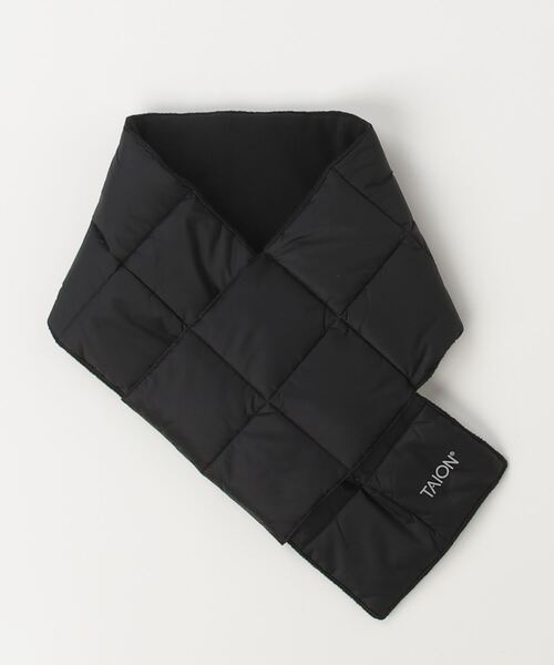 TAION(タイオン)の「TAION BASIC DOWN SCARF TAION-201A(マフラー・メンズ・ネイビー/ブラック/チャコールグレー・ONE SIZE)」の6枚目の写真