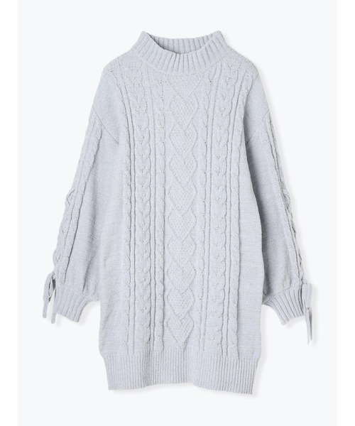 美品　近年モデル　パーリーゲイツ　ワンピース　ニットワンピース　　ケーブル PEARLY GATES（パーリーゲイツ）の「【PEARLY GATES】ウール