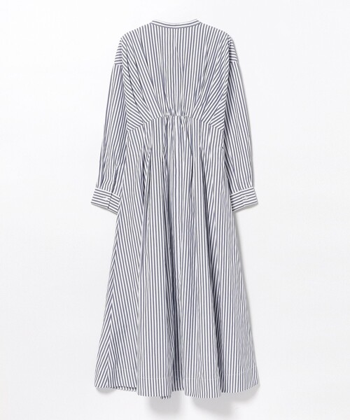 BEAMS HEART(ビームスハート)の「ストライプシャツ シェイプワンピース(ワンピース・レディース・ブラック/ネイビー・FREE)」の22枚目の写真