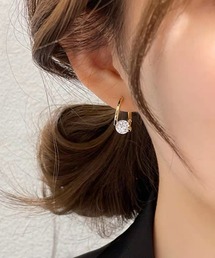 Ritomo De Ricco（リトモ・デ・リコ）の「落ちにくい！痛くなりにくい　ビジュジオメトリーイヤリング（イヤリング）」