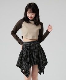 Ragran Short L/S Tee / ショート丈ラグランTシャツ 秋物 秋服 2026年秋冬