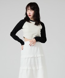 Ragran Short L/S Tee / ショート丈ラグランTシャツ 秋物 秋服 2026年秋冬