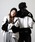 RE730iA[C[ZuT[eB[j́uBig Logo Eco Fur Zip-Up Blouson Hoodie / rbOSGRt@[ WbvAbvu] t[fB[ unisexiu]jvbubN