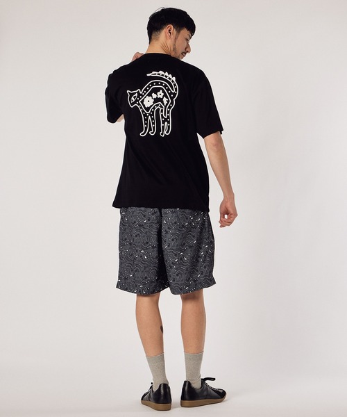 LANVIN en Bleu（ランバンオンブルー）の「【LANVIN en Bleu ESSENTIAL】CHERUBINI / ”アルベール” バックプリントTシャツ（Tシャツ/カットソー・メンズ・ホワイト/ライトグリーン/ブラック・XX-LARGE/X-LARGE/LARGE/MEDIUM/SMALL）」の5枚目の写真