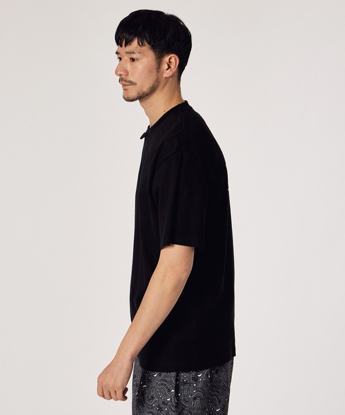 LANVIN en Bleu（ランバンオンブルー）の「【LANVIN en Bleu ESSENTIAL】CHERUBINI / ”アルベール” バックプリントTシャツ（Tシャツ/カットソー・メンズ・ホワイト/ライトグリーン/ブラック・XX-LARGE/X-LARGE/LARGE/MEDIUM/SMALL）」の11枚目の写真