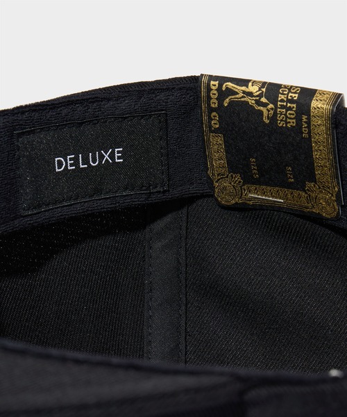 DELUXE（デラックス）の「DELUXE x DOG CAP（キャップ・メンズ・ブラック・FREE）」の7枚目の写真