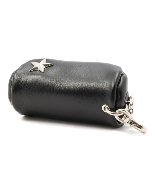 schott（ショット）の「Schott/ショット/ONE STAR KEY CASE/ワンスター キーケース（キーケース/キーアクセサリー・メンズ・ブラック・F）」の8枚目の写真