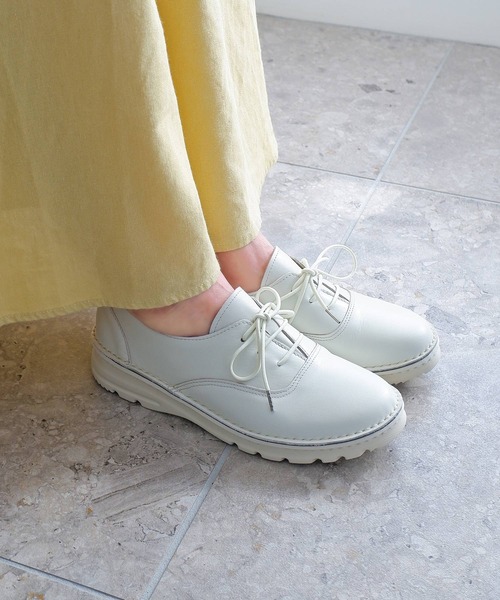 MODE KAORI（モードカオリ）の「【本革】【4E】撥水スニーカー/6136（スニーカー・レディース・ブラック/キャメル/アイボリー・22.5cm/25cm/24.5cm/24cm/23.5cm/23cm）」の14枚目の写真