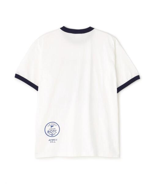AVIREX（アヴィレックス）の「MIL. ACADEMY T-SHIRT "AF.JR" / ミリタリーアカデミー 半袖Tシャツ / AVIREX / アヴィレックス（Tシャツ/カットソー・メンズ・ネイビー/ホワイト・MEDIUM/LARGE/X-LARGE/XX-LARGE）」の17枚目の写真
