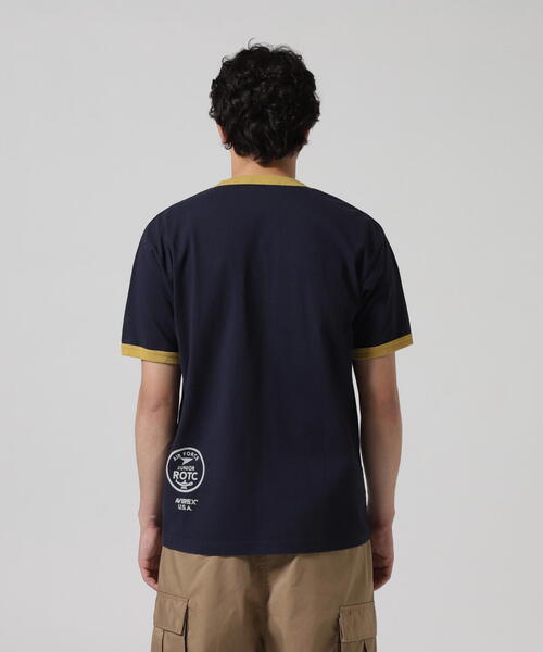 AVIREX（アヴィレックス）の「MIL. ACADEMY T-SHIRT "AF.JR" / ミリタリーアカデミー 半袖Tシャツ / AVIREX / アヴィレックス（Tシャツ/カットソー・メンズ・ネイビー/ホワイト・MEDIUM/LARGE/X-LARGE/XX-LARGE）」の21枚目の写真