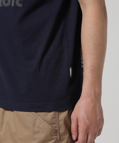 AVIREX（アヴィレックス）の「MIL. ACADEMY T-SHIRT "AF.JR" / ミリタリーアカデミー 半袖Tシャツ / AVIREX / アヴィレックス（Tシャツ/カットソー・メンズ・ネイビー/ホワイト・MEDIUM/LARGE/X-LARGE/XX-LARGE）」の8枚目の写真