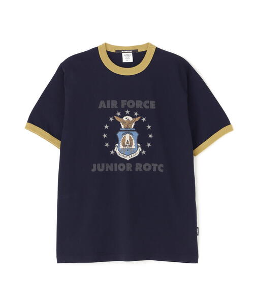 AVIREX（アヴィレックス）の「MIL. ACADEMY T-SHIRT "AF.JR" / ミリタリーアカデミー 半袖Tシャツ / AVIREX / アヴィレックス（Tシャツ/カットソー・メンズ・ネイビー/ホワイト・MEDIUM/LARGE/X-LARGE/XX-LARGE）」の10枚目の写真