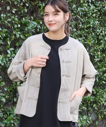 チチカカ | Shanti Shanti チェンマイコットンジャケット【WEB限定】(ノーカラージャケット)