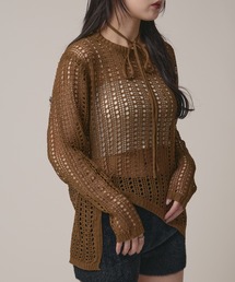 BLANK　（ブランク）の「▲Sheer Loose Knit /シア―ルーズニット（ニット/セーター）」