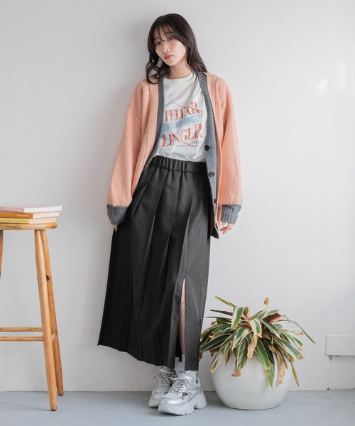 LOWRYS FARM（ローリーズファーム）の「ハイショクロングカーディガン