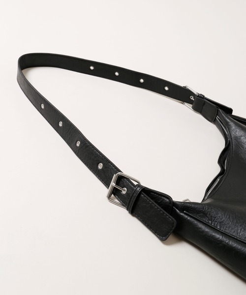 PHILLY（フィリー）の「【PHILLY】ハトメベルトショルダー（ショルダーバッグ・レディース・ブラウン/ブラック・FREE）」の15枚目の写真