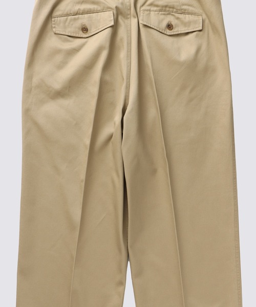FIDELITY(フィデリティ)の「2TUCK TWILL TROUSERS PANTS / トラウザーパンツ(その他パンツ・メンズ・カーキ/ベージュ/ブラック・LARGE/MEDIUM/X-LARGE)」の8枚目の写真