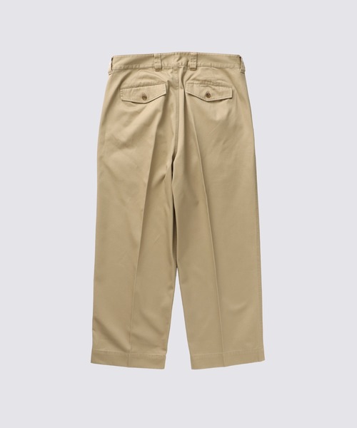 FIDELITY(フィデリティ)の「2TUCK TWILL TROUSERS PANTS / トラウザーパンツ(その他パンツ・メンズ・カーキ/ベージュ/ブラック・LARGE/MEDIUM/X-LARGE)」の10枚目の写真