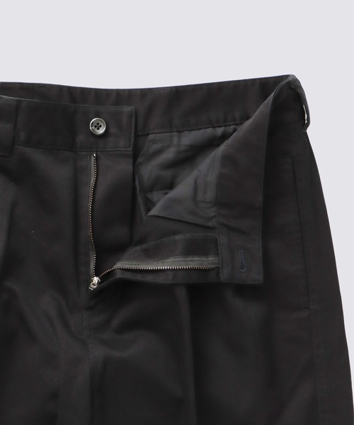 FIDELITY(フィデリティ)の「2TUCK TWILL TROUSERS PANTS / トラウザーパンツ(その他パンツ・メンズ・カーキ/ベージュ/ブラック・LARGE/MEDIUM/X-LARGE)」の4枚目の写真