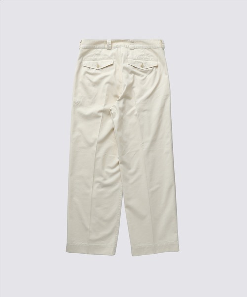 FIDELITY(フィデリティ)の「2TUCK TWILL TROUSERS PANTS / トラウザーパンツ(その他パンツ・メンズ・カーキ/ベージュ/ブラック/オフホワイト・LARGE/MEDIUM/X-LARGE)」の16枚目の写真