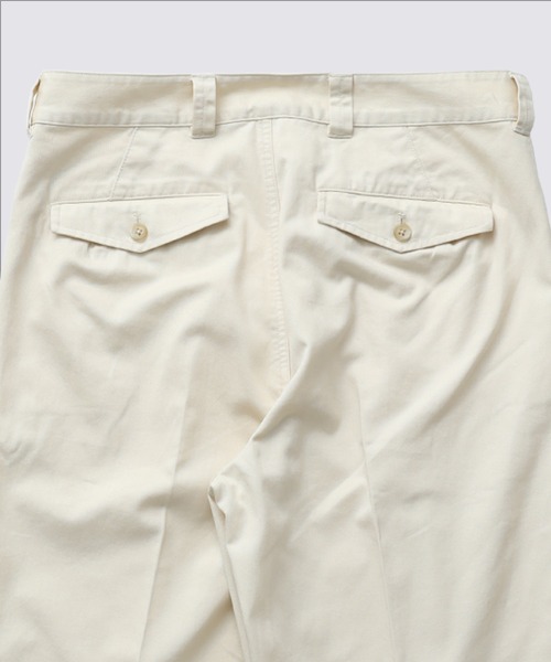 FIDELITY(フィデリティ)の「2TUCK TWILL TROUSERS PANTS / トラウザーパンツ(その他パンツ・メンズ・カーキ/ベージュ/ブラック/オフホワイト・LARGE/MEDIUM/X-LARGE)」の18枚目の写真
