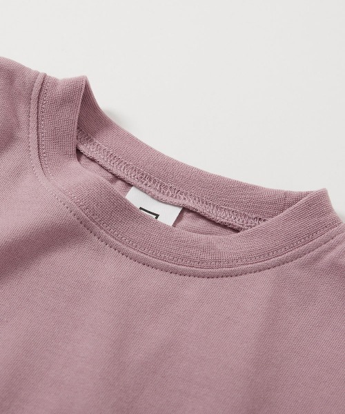 devirock(デビロック)の「裾ティアード バックプリント ワンピース(ワンピース・キッズ・ライトグレー/スミクロ/ピンク系その他/ブルー・140cm/130cm/120cm/110cm/100cm)」の8枚目の写真