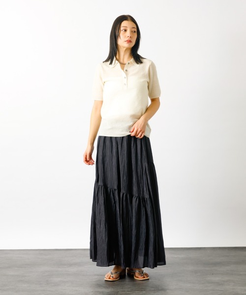 PAOLO BOVE（パオロボーヴ）の「【PAOLO BOVE / パオロ ボーヴ】ヒール トングサンダル / ラフィア【web限定】（サンダル・レディース・シルバー/ブラック・38/36/39/37）」の8枚目の写真